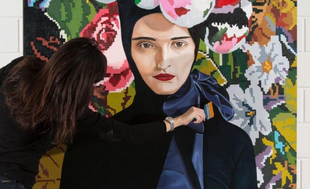 Buying and Selling Orit Fuchs Paintings Through Guy Hepner