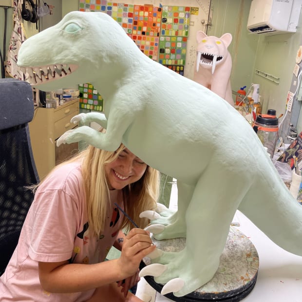 ”Friendship” might not be the first word that comes to mind when thinking of dinosaurs, but it is for Lorien...