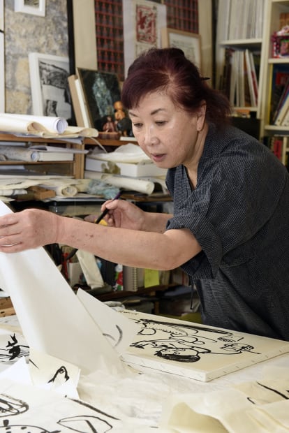 'En 1972, je rentre à l’école de Beaux-arts de Tokyo. J’y apprends le croquis et la peinture à l'huile de...