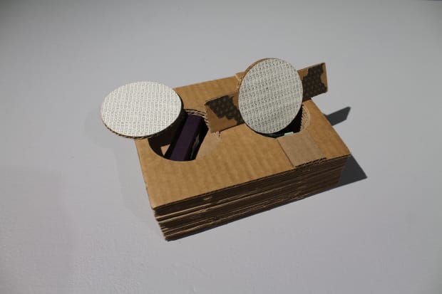 Higa’s tiny zines are a series of books no larger than 2.5 by 1.5 inches. They question the effects of...