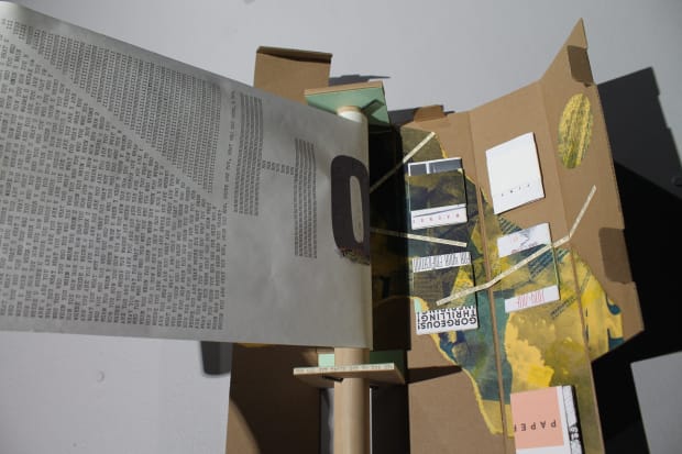 Higa’s tiny zines are a series of books no larger than 2.5 by 1.5 inches. They question the effects of...