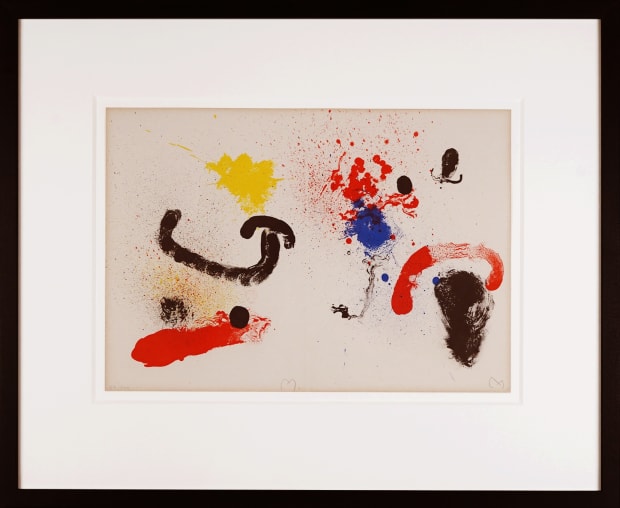 With an unparalleled ability to fuse abstraction and childlike spontaneity, Joan Miró's prints offer a kaleidoscope of colour and form....