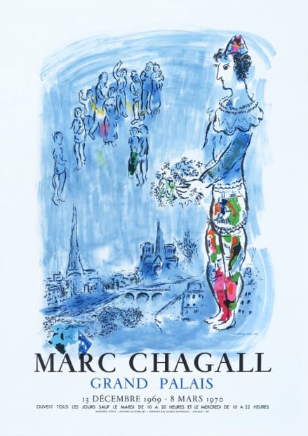 Roosters, fiddlers, trees and floating lovers are just a few of the recurring motifs that occupied Chagall. Through his use...