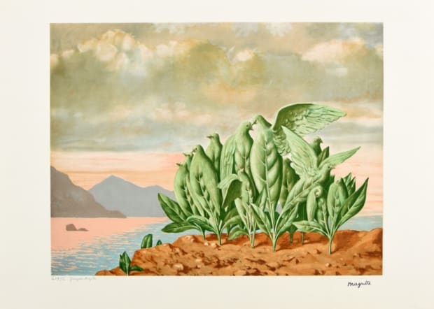 Magritte as a printmaker