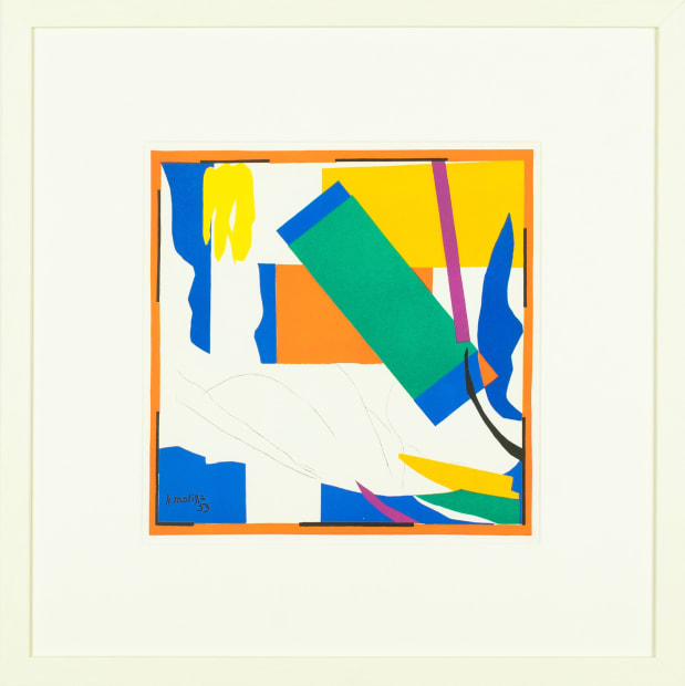 Matisse considered his cut-outs to be amongst his finest artworks. During 1953-54, he worked with the master printmaker Fernand Mourlot...