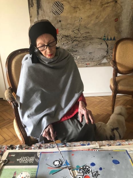 'I used to half-close my eyes, trying to block my thought is if meditating, and then attempt to compose the...