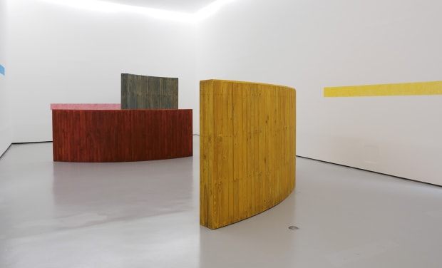For his 2017 exhibition at El Centro de Arte de Burgos, he produced an exhibition where paintings and freestanding sculptures...