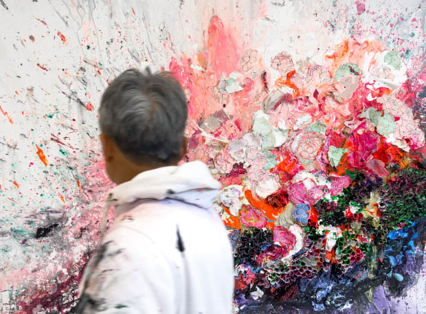 « My art is about happiness, enrichment, and re-enchantment. »