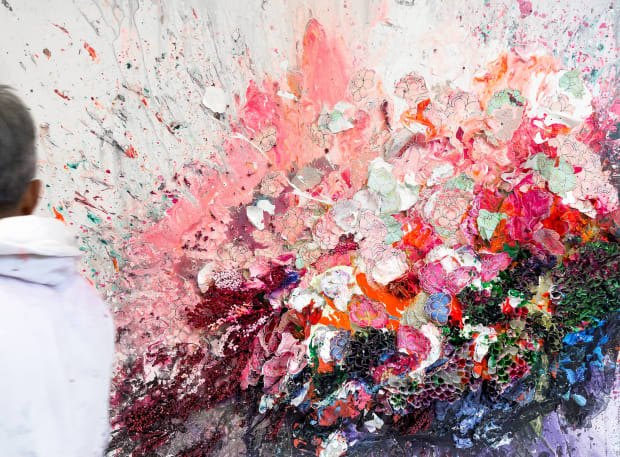 « My art is about happiness, enrichment, and re-enchantment. »