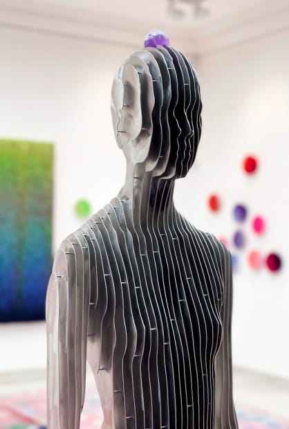 KUNDALINI, Stainless Steel, 198 x 40 x 34 cm