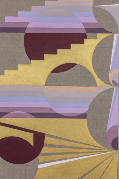 In Ore-Giron’s ongoing series of paintings, Infinite Regress, the artist’s totemic visual language is subject to an unending process of...