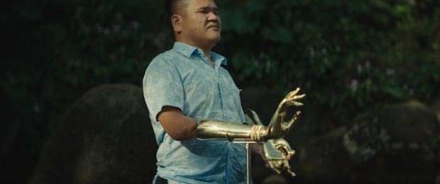 Many children in the region have unknowingly stepped on mines and cluster munitions, including Nguyet’s younger cousin Lai. Nguyen crafted...