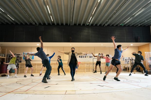 Large scale productions started to return from the middle of May, and this time our car park was transformed into...