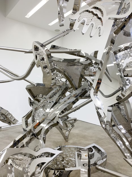 This sculpture, titled Dancer, is a companion to a sculpture titled Runner. The abstracted form is not intended to portray...