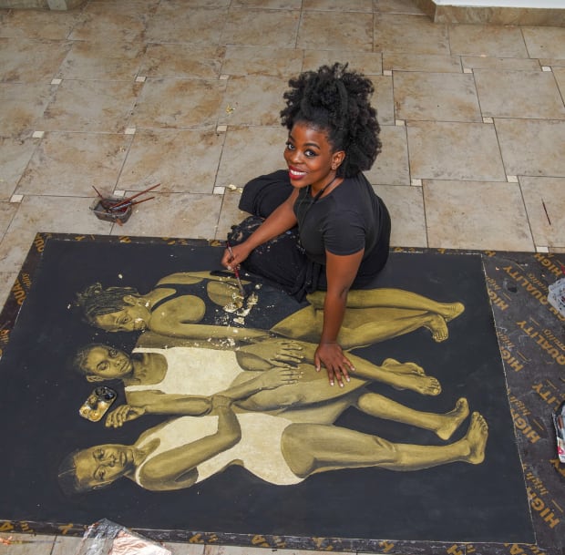 Modupeola Fadugba (b. 1985 in Lomé, Togo) is a Nigerian multi-media artist whose practice involves painting, drawing, and socially engaged...