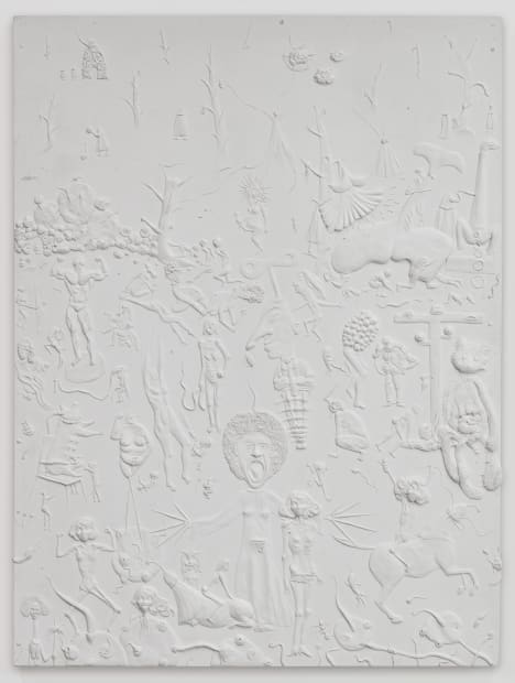 The thread of continuity lies in the subject matter of Noble's recent pieces-as twisted, unsettling and demented as the man...