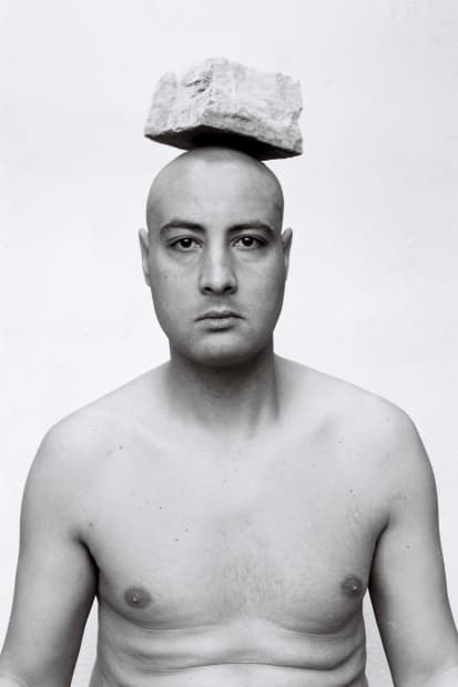 The result is a series of self-portraits, almost all conceived with the same modus operandi: bare torso, straight face, and...