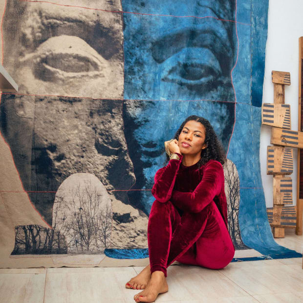 Zohra Opoku’s (b. 1976, Altdöbern, former GDR/ East Germany; lives and works in Accra, Ghana) multidisciplinary practice is grounded in...