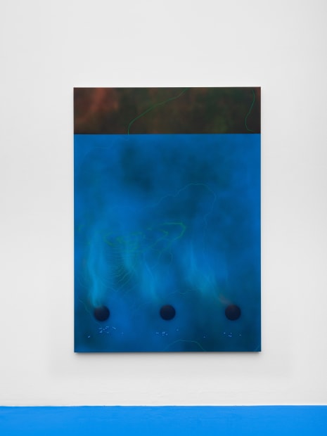 Mundus Subterraneus is a large-sized painting that is precisely divided into two parts, giving the impression that the lower part...