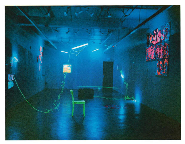 The virtual reality work ... sollte die Reise weitergehen, suchte man Neuseeland, in diesem fremden Gelände ... (1980/2020) was created...