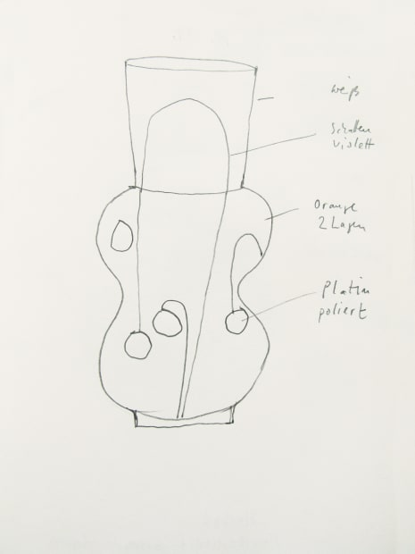 Based on sketches, Partenheimer developed three types of forms that can be traced back to basic geometric elements. The selected...