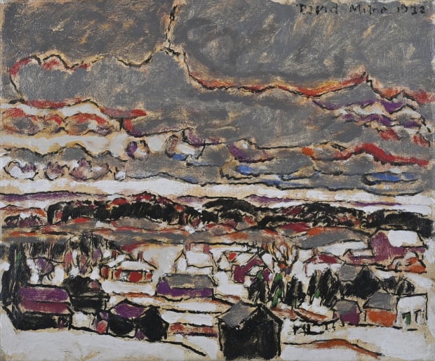 DAVID MILNE, Clouds over the Village, 1932