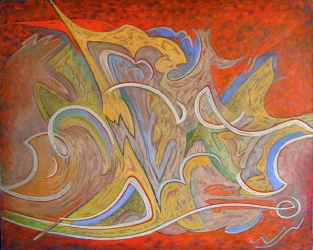 untitled (abstract painting #69) by lawren harris