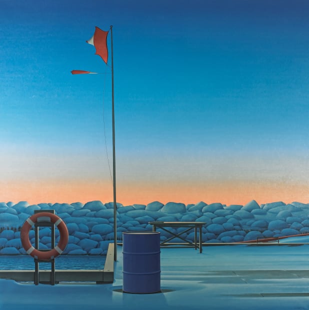 CHRISTOPHER PRATT, Winter at Whiteway, 2004