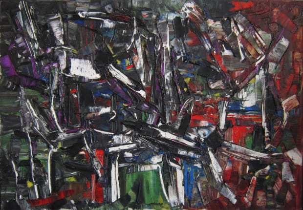 parterre by jean paul riopelle