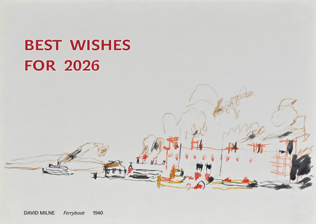 DAVID MILNE, Ferryboat, 1940