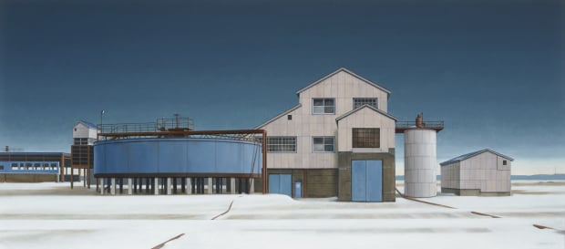 CHRISTOPHER PRATT, Asarco on the Buchans Plateau, August 2014