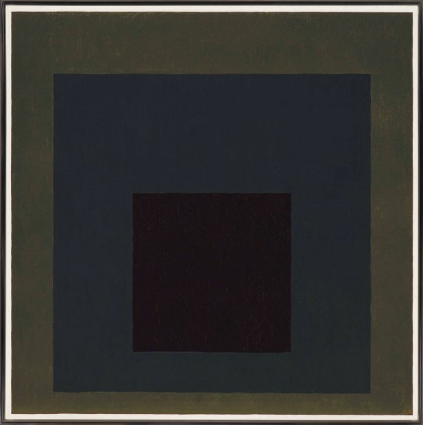 JOSEF ALBERS, Study for Homage to the Square: De Profundo, (1965-1968)