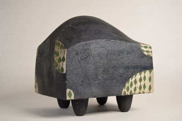 The works were shaped by earth and fire. They were transfigured and given a strong character by artists or that...