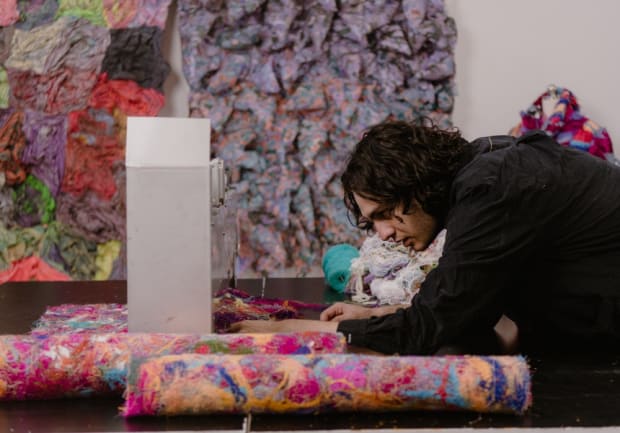 Dividing his time between fashion design and his art practice, Jordan Gogos spends the whole year considering the context of...