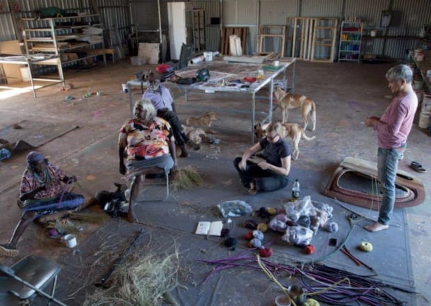 'My work attempts to highlight the mistakes, mistranslations and loss of knowledge in the social documentation of Kaurna culture by...