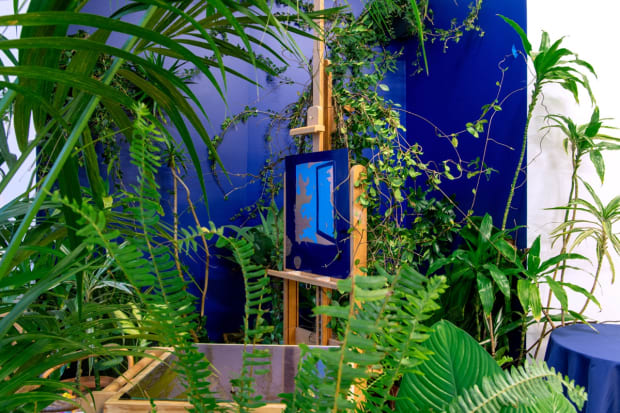 Natasha Walsh: The Window. Work in progress at N.Smith Gallery.