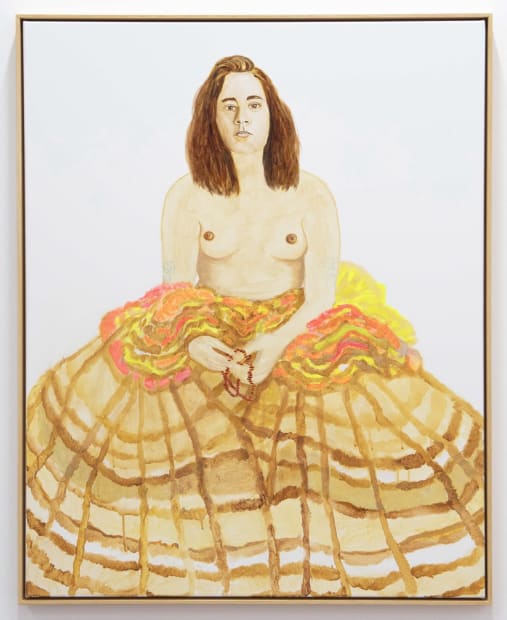 Joan Ross Kidjerikidjeri, 2025 polymer paint on polycotton 100.5 x 80 cm Archibald Prize Finalist Sitter: Coby Edgar