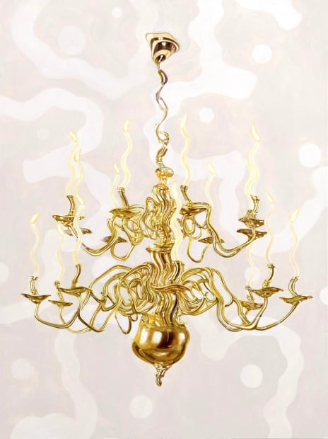 Savannah Jarvis Anatomical Fashion, 2025 oil paint on clayboard 61 x 46 cm