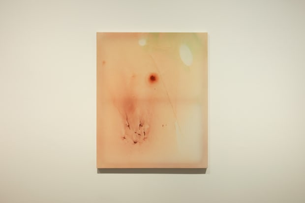 In Guo-Liang Tan’s (b. 1980, Singapore) painting, Untitled (Retrograde) (2019), figurative elements are decidedly absent and instead of direct mark-making,...