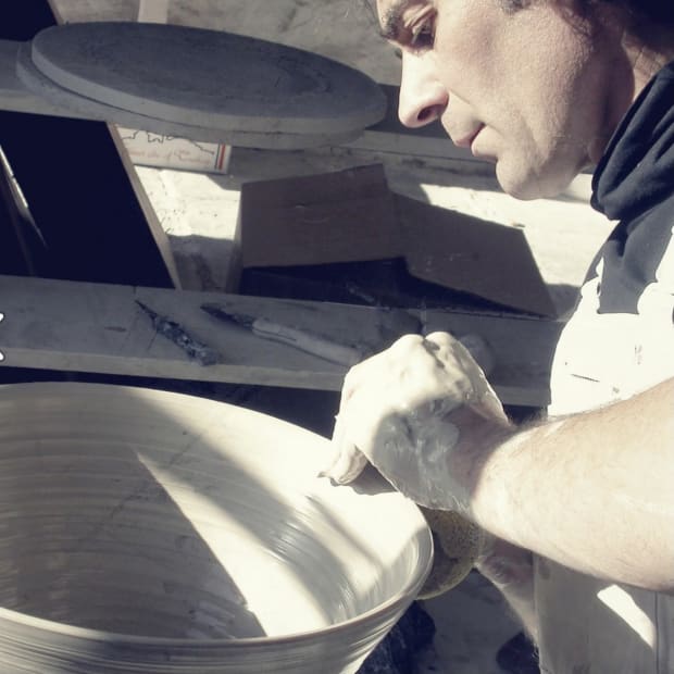 'Like a face on which life has left its trace, a bowl is a gesture in which the distilled essence...