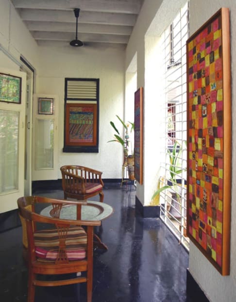 Singapore, Temenggong (2000 to 2004) Pacita's Studio in Singapore was idyllic, nestled away on the side of Mount Faber, surrounded...