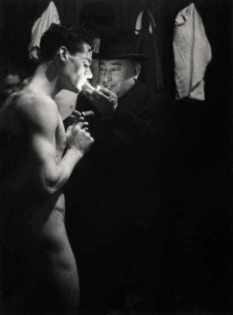 Humphrey Spender, Newcastle United Football Club Changing Room, 1939 (Printed Later)