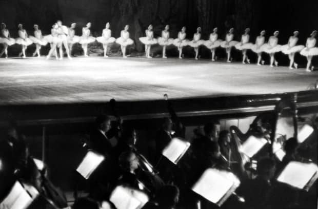 THE POWER OF PHOTOGRAPHY CCCXLV, Swan Lake, Bolshoi Theatre, Moscow, USSR, 1954