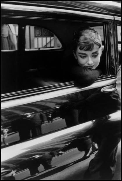 Dennis Stock (United States, b. 1928-2010), Audrey Hepburn during the filming of "Sabrina" by Billy Wilder, 1954
