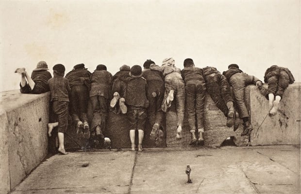 Frank Meadow Sutcliffe (British, 1853-1941), Excitement, circa 1890's