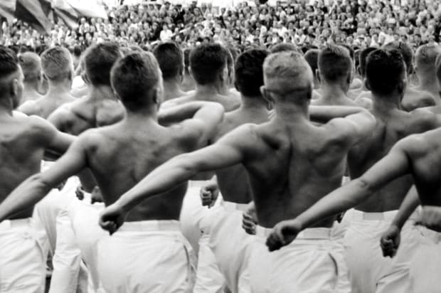 The Power of Photography DCCXV, Moscow, Gymnasts, 1954