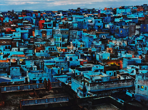 Steve McCurry, Blue City, Jodhpur, India, 2010