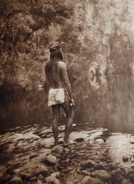 Edward Curtis (United States, b. 1868-1952), The Apache, 1906