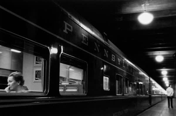THE POWER OF PHOTOGRAPHY CCCIX, Six Lights, Penn Station, 1958