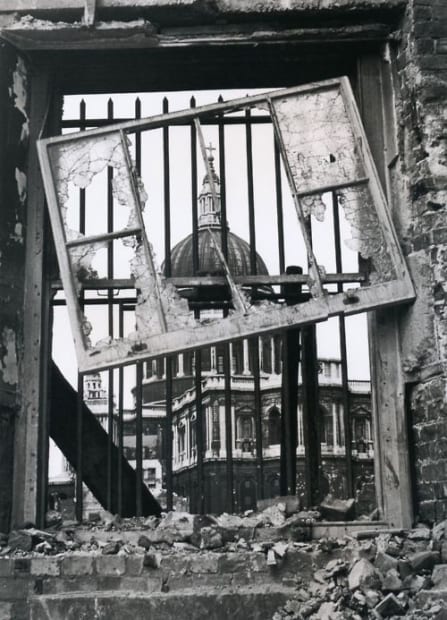 The Power of Photography DCCXXV, London, St. Paul's, (through broken window), 1942